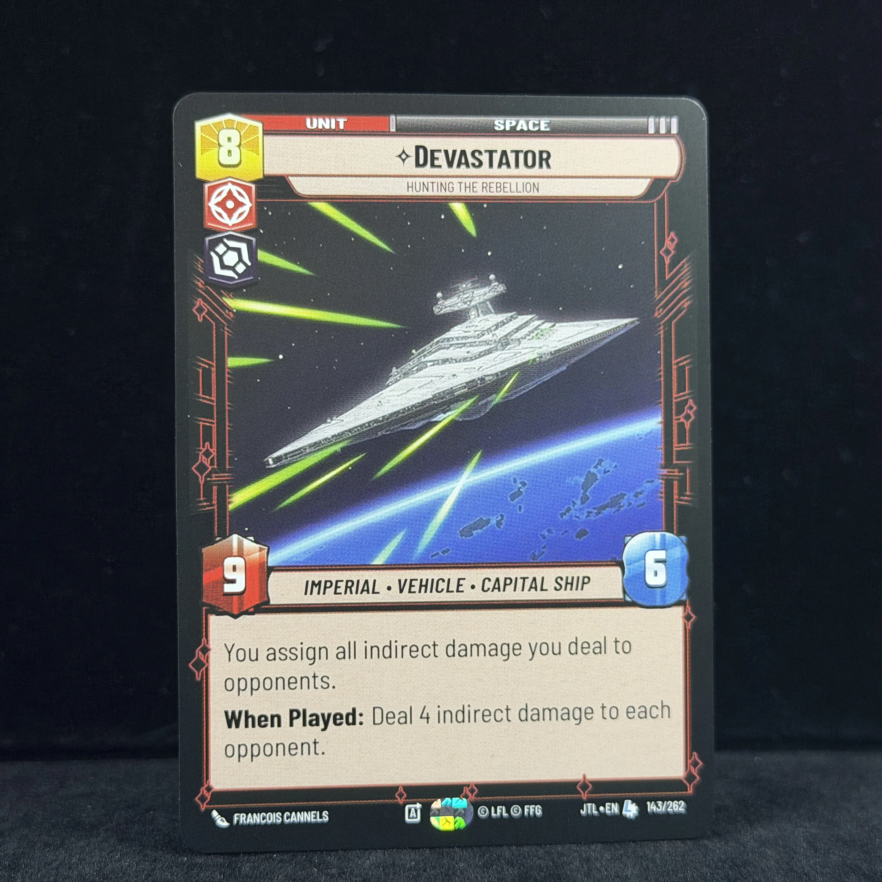 SWUDB Jump to Lightspeed JTL Regular Legendary  Devastator Vader Han Annihilator Chase Proxy Cards Crisp Print