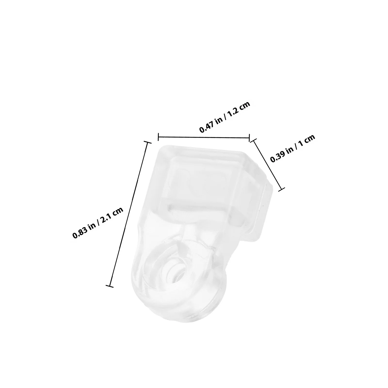 50 قطعة مقاطع زجاجية مرآة شفافة خزانة تثبيت التجنيب كليب قابل للتعديل زاوية الزجاج المشبك لإطارات الصور