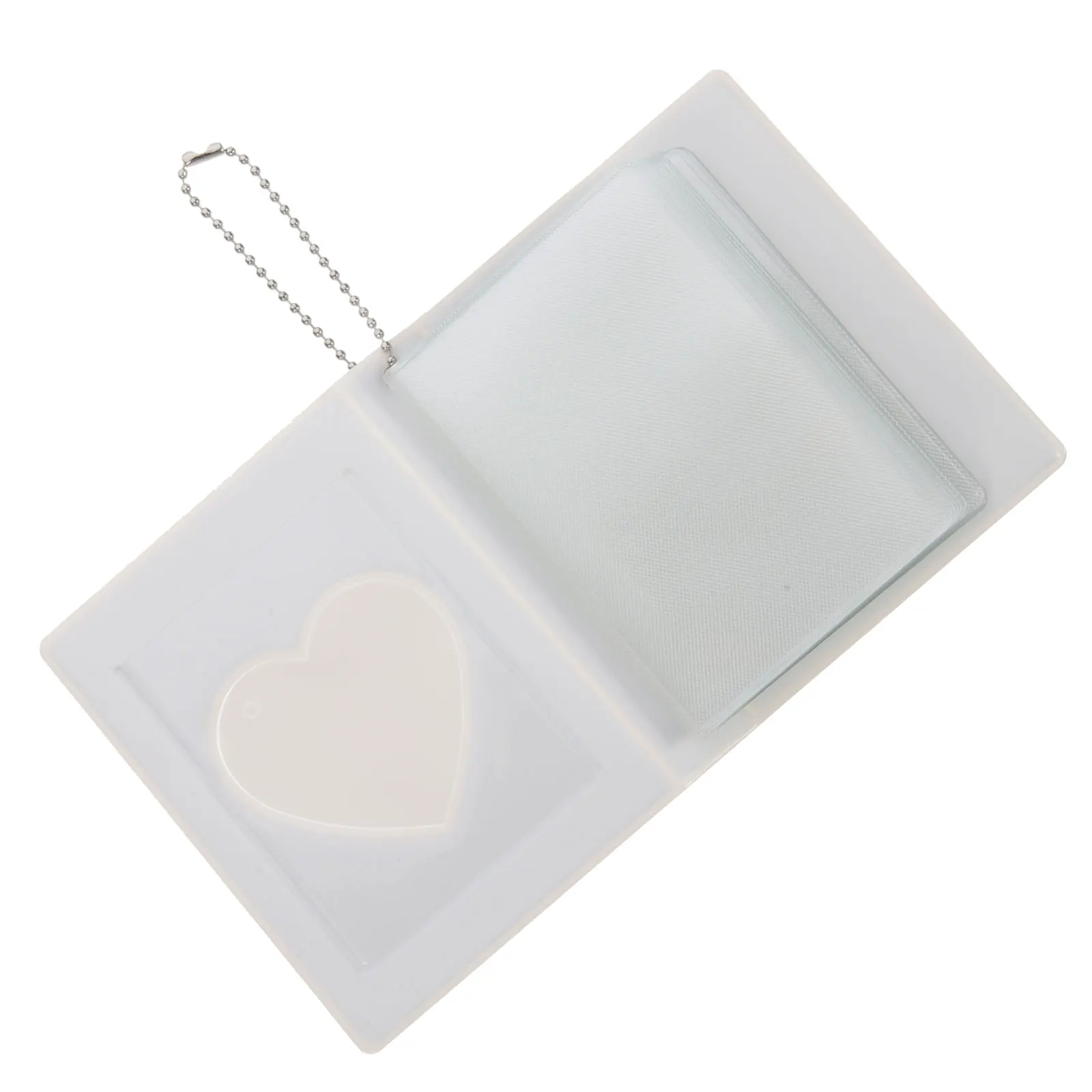 

Photo Album Pendant Holder Card Heart Small Picture Book Tiny Electric