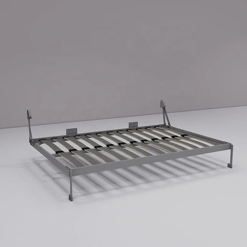 Twin Size DIY Manual Murphy Bed Frame Easy Install Operation Pull Out Folding Hidden Wall Bed Mechanism