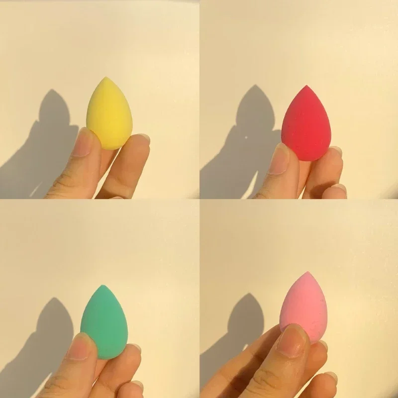 1-8Pcs Mini Makeup Sponge Face Beauty Cosmetic Powder Puff for Foundation Cream Concealer Make Up Blender Tool