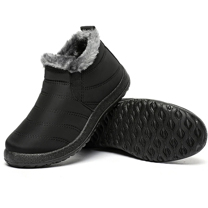 Zapatos de hombre, zapatillas de deporte de invierno de tendencia para hombre, zapatos de invierno con piel, zapatillas informales, zapatos