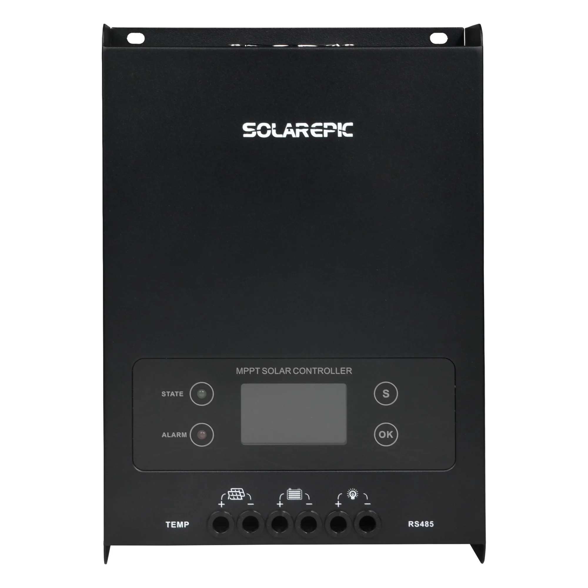 Imagem -02 - Solarepic Mppt Controlador de Carga Solar Regulador Automático Max pv Entrada 250v Carregador 100a 12v 24v 36v 48v dc 1300w a 5200w