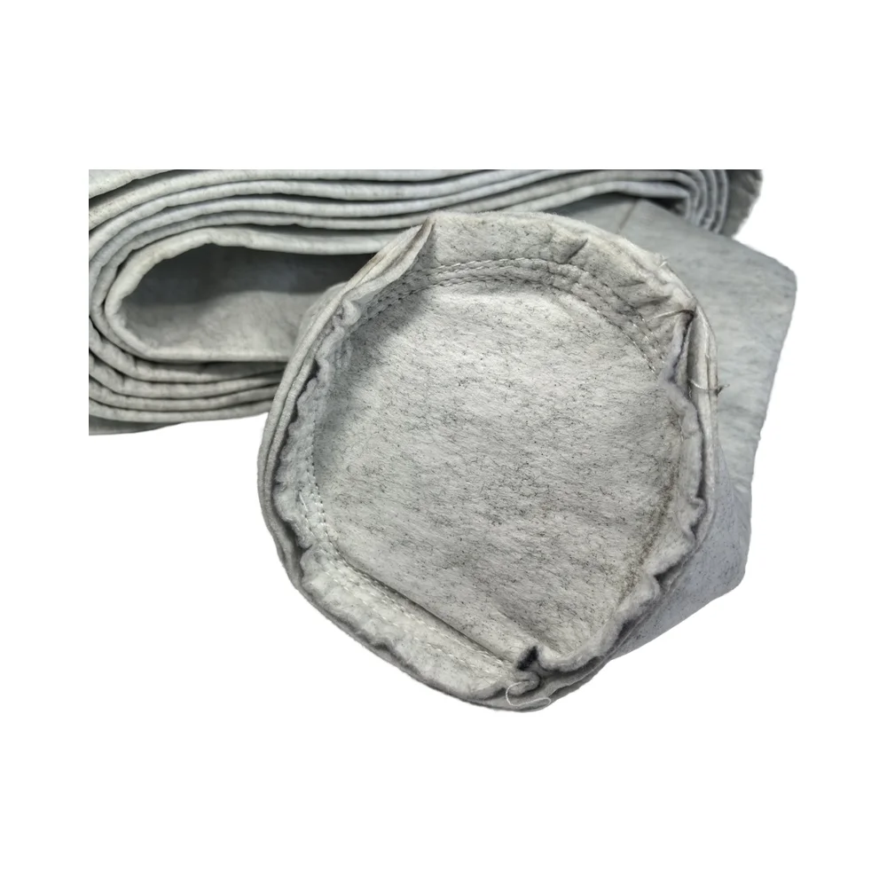 Sacchetto filtro in pellicola antistatica con efficiente filtrazione di particelle di polvere per tessuti di base per collettori di polveri industriali