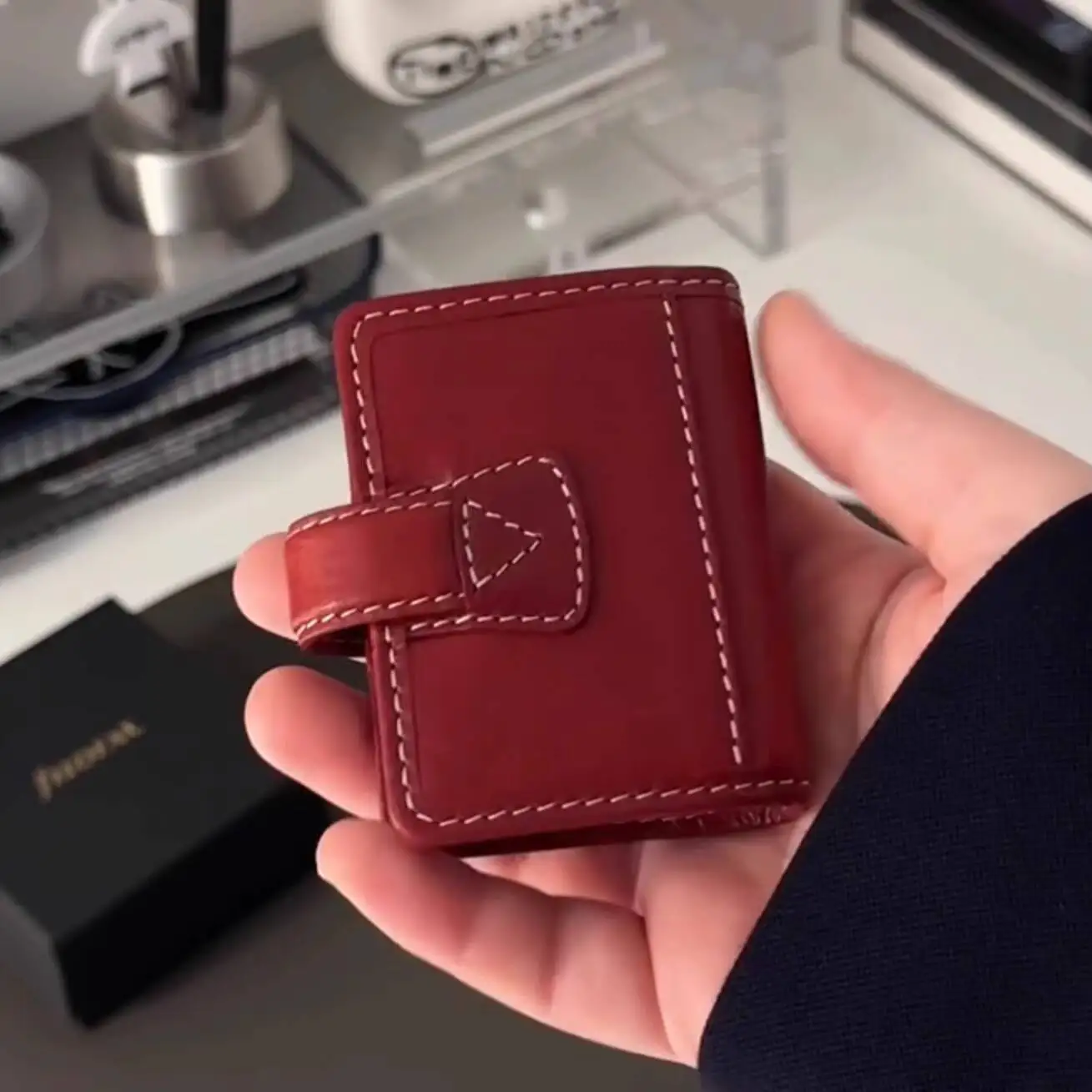 สมุดแพลนเนอร์แบบหลวมขนาดเล็กพกพาสะดวก รุ่น A10  ปกหนัง PU