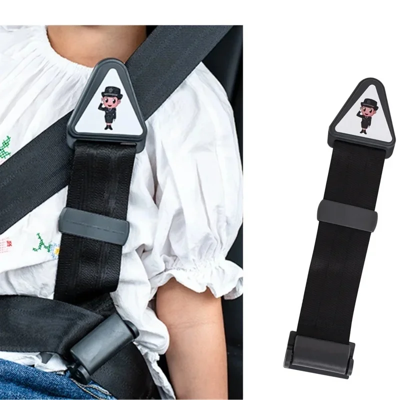 1-6Pcs Adjuster 30X6cm Children Kid Car Safety Belt Universal Car Baby Safety Seat Strap Belt Buckle Seat Belt Correction Tape