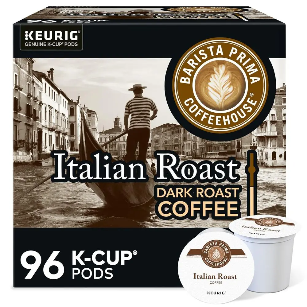 

Single Serve Coffee Pods, 96 Pack, Compatible with Keurig Brewers