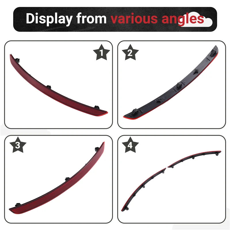 

Car Right Reflective Left Light Width Light Sheet Rear Bumper Side Light 63149451805 63149451806 For BMW I3 G20