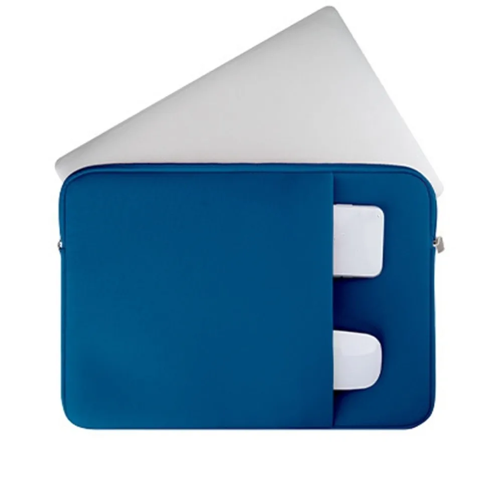 Anti Scratch Portable Laptop Bags Protective Cover Dual Zipper Laptop Case Lightweight Soft Material Notebook Sleeve Travel