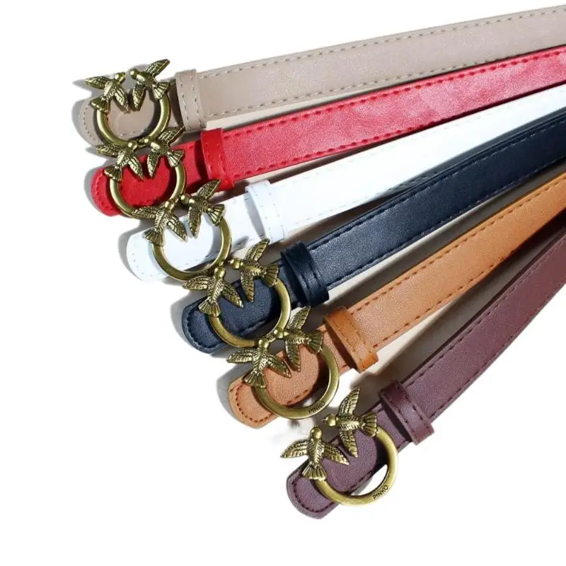 حزام نسائي عتيق، حزام جلد PU عصري لديكور الملابس اليومية، حزام عصري ومتوافق تمامًا مع هدية عيد الميلاد