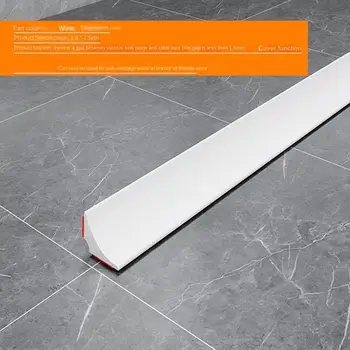 自黏矽膠浴室擋水條 防水條 可彎曲浴室門洗衣機淋浴擋水屏障 6 最佳銷售 浴室用水 - №6