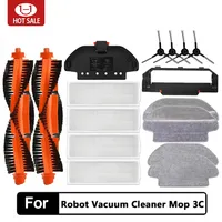 For Xiaomi Mijia Mi Robot Vacuum-Mop Pro STYTJ02YM 2S / 3C / Conga 3490 Viomi V2 PRO V3 SE Main Side Brush Hepa Filter Mop Part