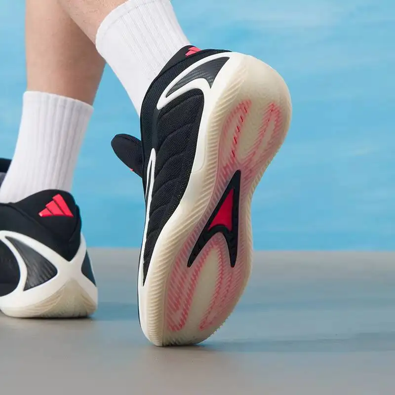Hot Adidas Signature Basketball Shoes Breathable Non Slip Ankle Support Wear Resistant Court Sneakers JS3508