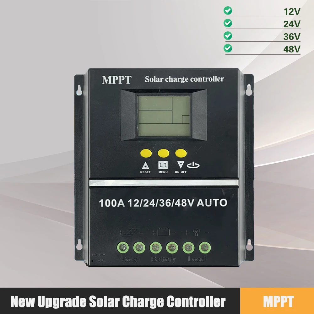 

MPPT 1000w-8000W Solar Tracker Solar hybrid Charge Controller MPPT 12V 24V 48V Battery Regulator 60A 100A for Wind Turbine Solar