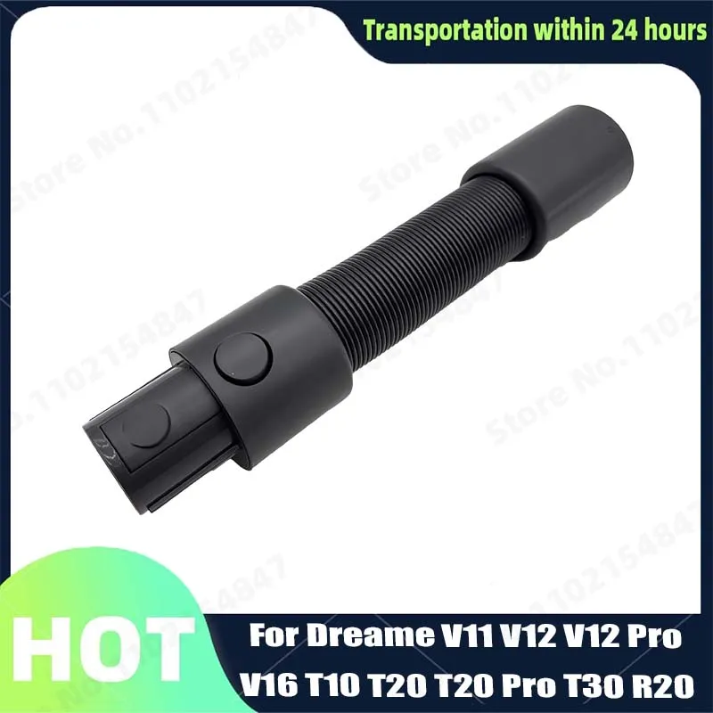 Original For Dreame V11 V12 V12 Pro V16 T10 T20 T20 Pro T30 R20 Hose Extension Tube Spare Parts Vacuum Cleaner Wide Spacing