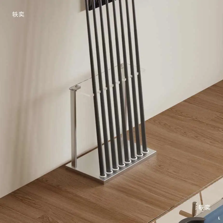 Billiard club display stand Billiard hall storage storage rack Acrylic suspended rod holder Floor-to-ceiling club rack