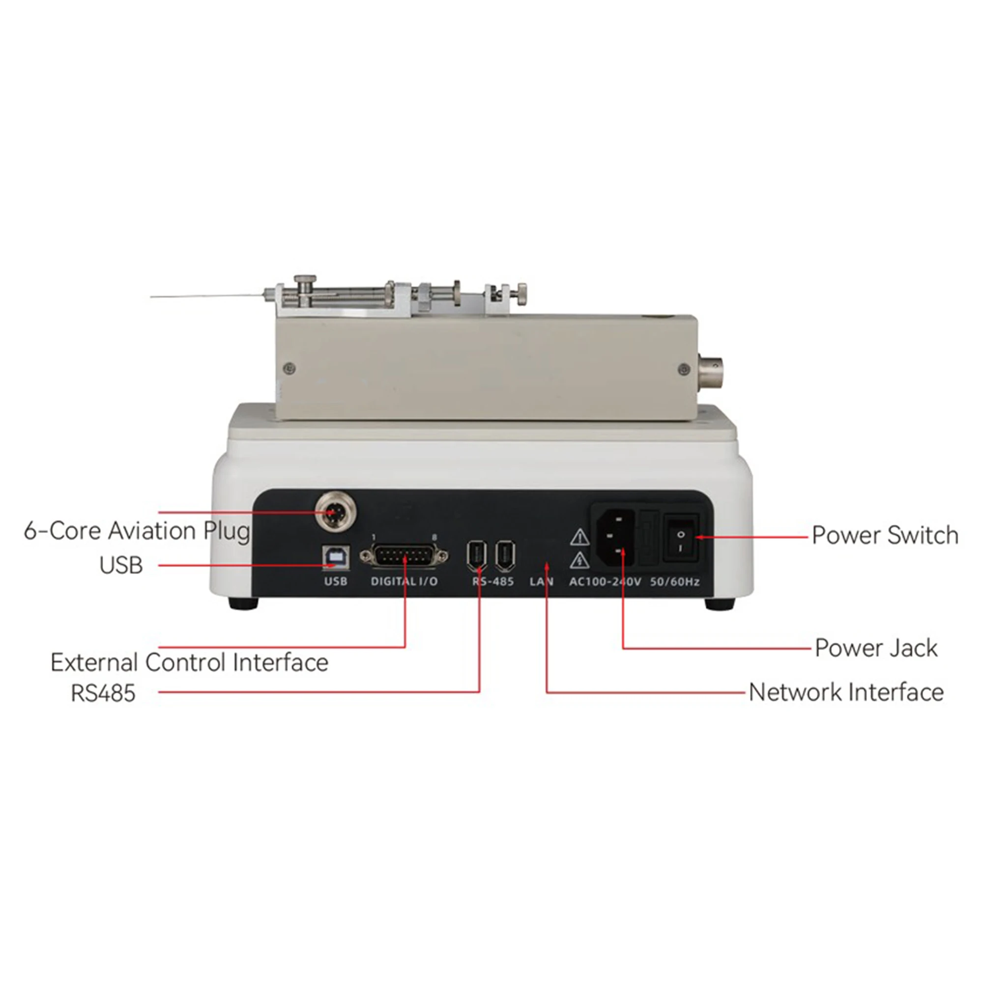 TLF TFD03-01 Kunststof laboratoriumpomp met orbitale diameter van 4 mm, aanpasbare OEM-ondersteuning