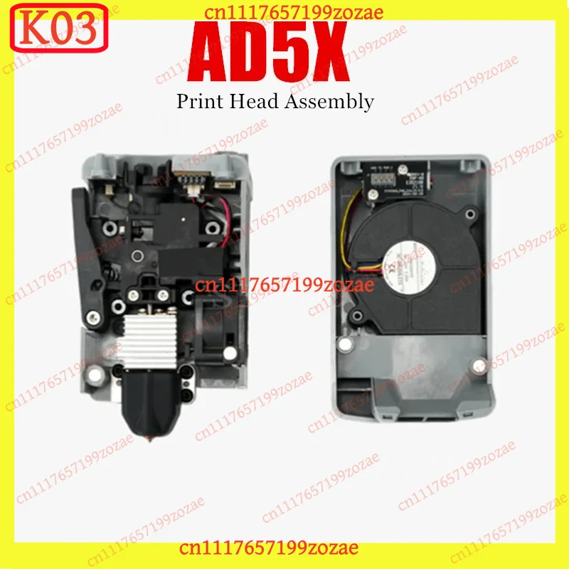 k03 1Pc Print Head Extruder Assembly for AD5X V2 3D Printer Parts Replacement Component