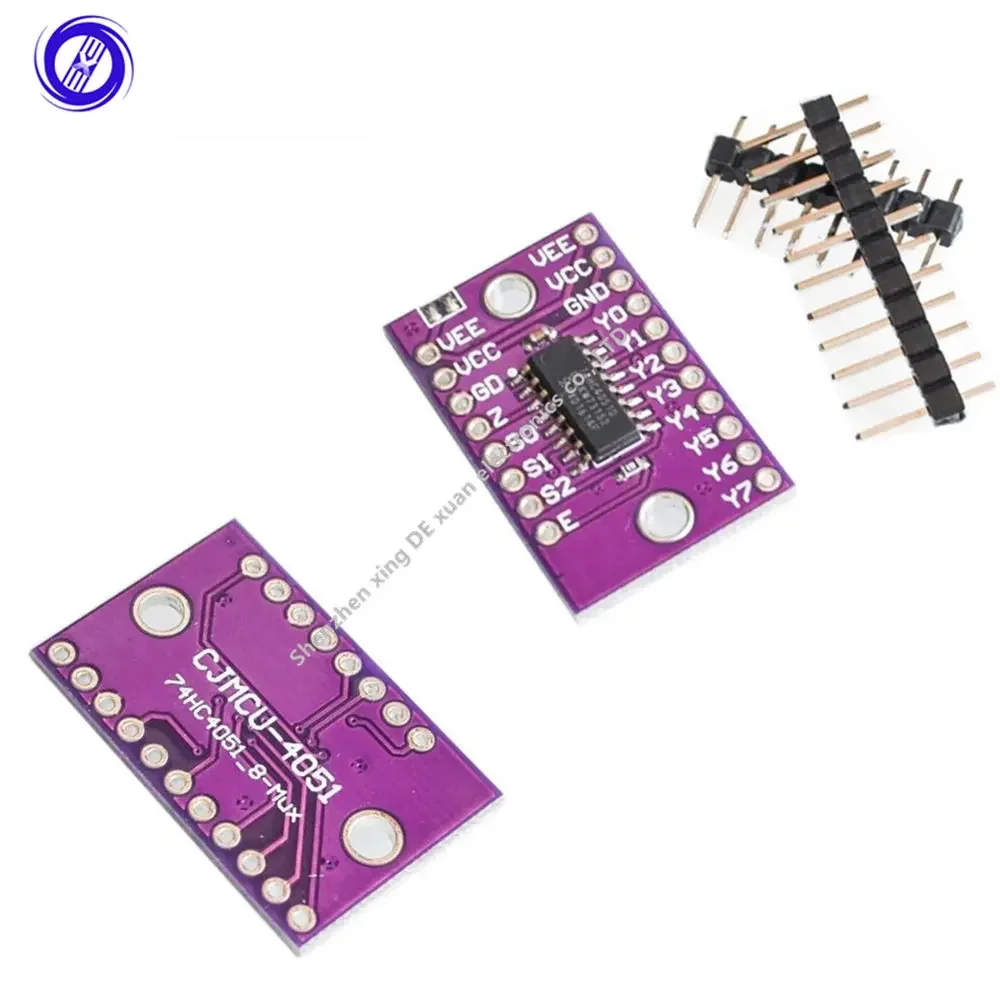 10pcs 74HC4051 8 channel Analog Multiplexer Selector Module Multiplexers Distributor Resolver CJMCU-4051 For Arduino