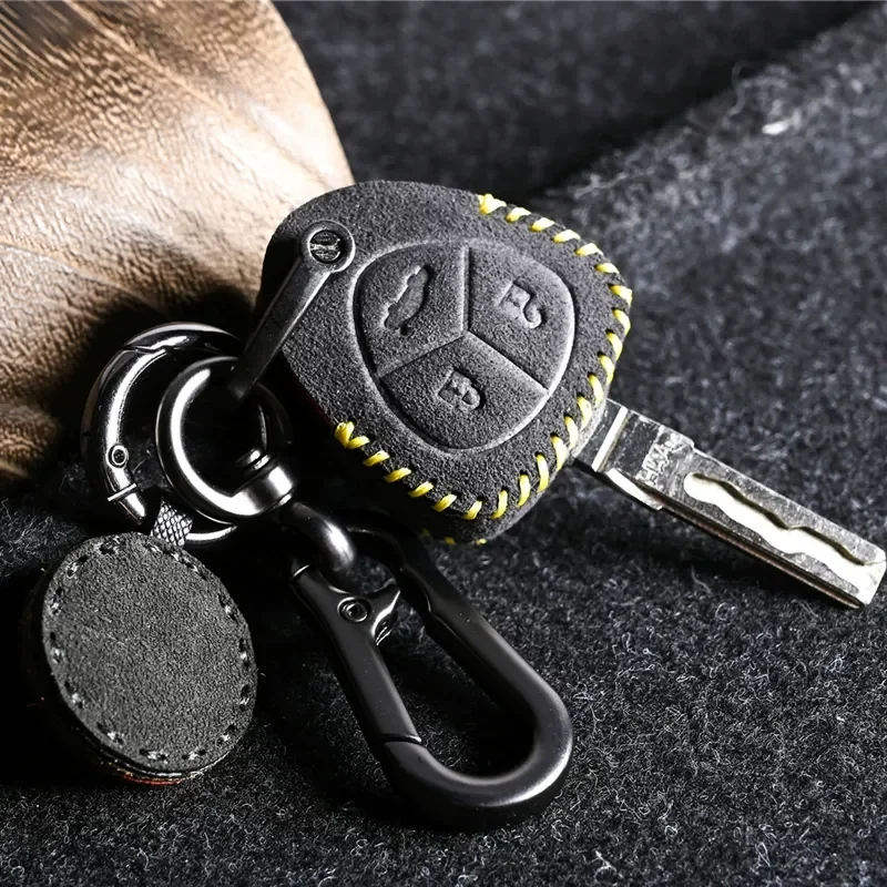 for Ferrari 458 California F430 488 F12 Alcantara Fur Key Case