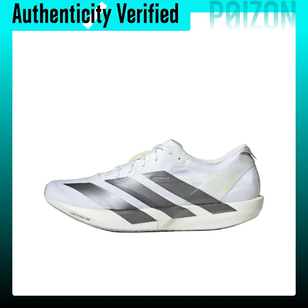 Adidas Adizero Adios 9 Low-top Racing Running Shoes Men's White KH8894