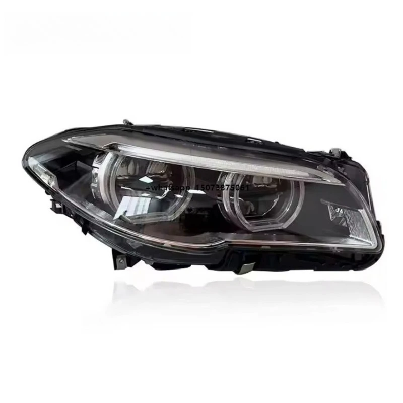 

For 5 Series 2011-2016 F10/F18/F11 LED Headlights ABS 55W Upgrade Kit with Angel Eye Design