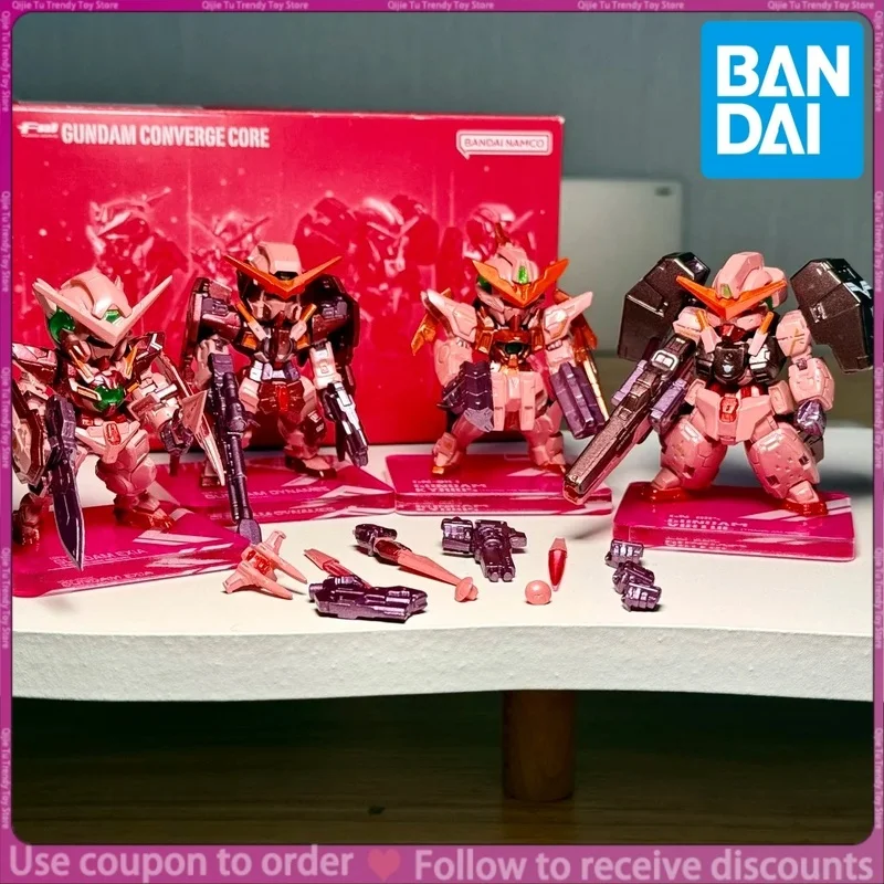 Genuino en stock Bandai Fw Food Toy Core: 00 Set de Tres Trajes Móviles Rojos Angel Force Angel Virtue Angel Regalo de Navidad Coleccionable