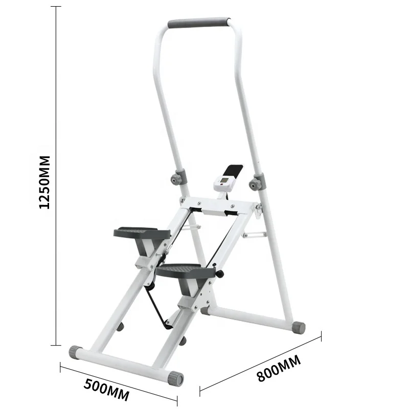 Einstellbare Neigung Körper Workout Klettern Maschine Metall Stepper Für Fitness Übung Gym Zu Hause Treppen Kletterer