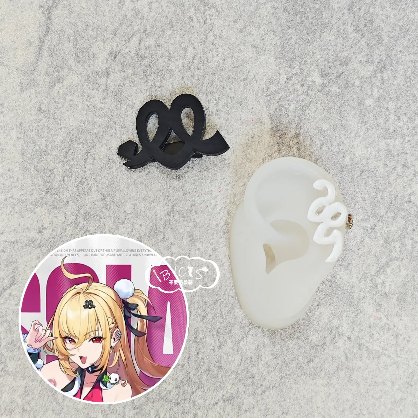

Kawaii Zenless Zone Zero Hairclip Cosplay Headwear Anime Cissia Hairpin Jewelry Hair Accessories Gift Prop cosplay Accessories