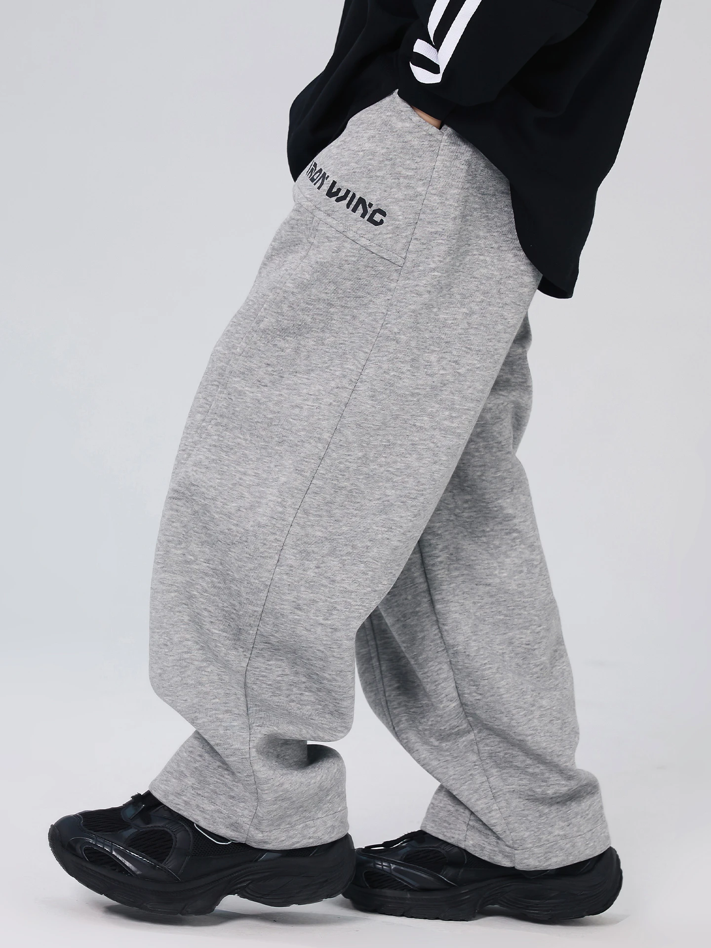 spring-summer-new-style-kids-sports-outdoor-sweatpants-thin-long-trousers-casual-pure-color-mid-waist-for-boys-and-girls