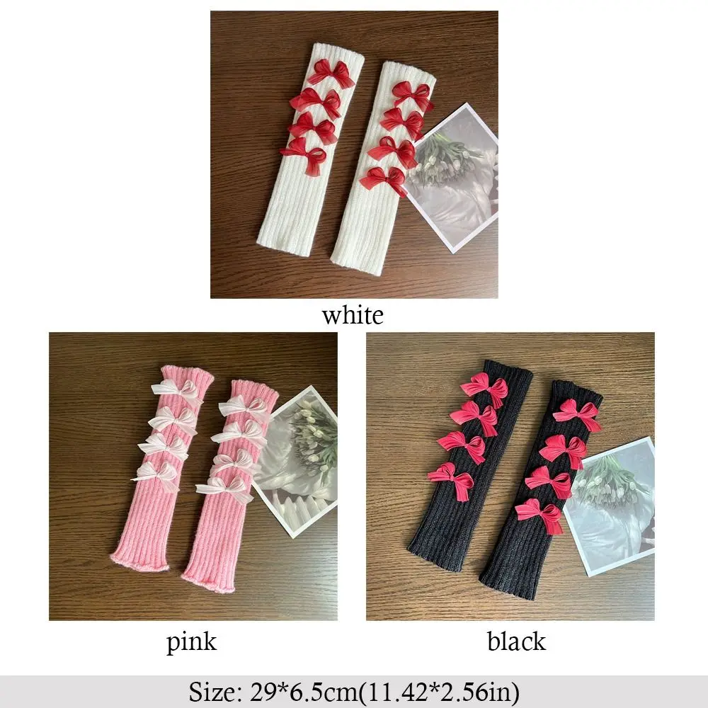 قفازات محبوكة بنصف إصبع للنساء والفتيات ، أكمام اصطناعية ، تدفئة الذراع ، قفازات طويلة للمعصم ، ملحقات JK