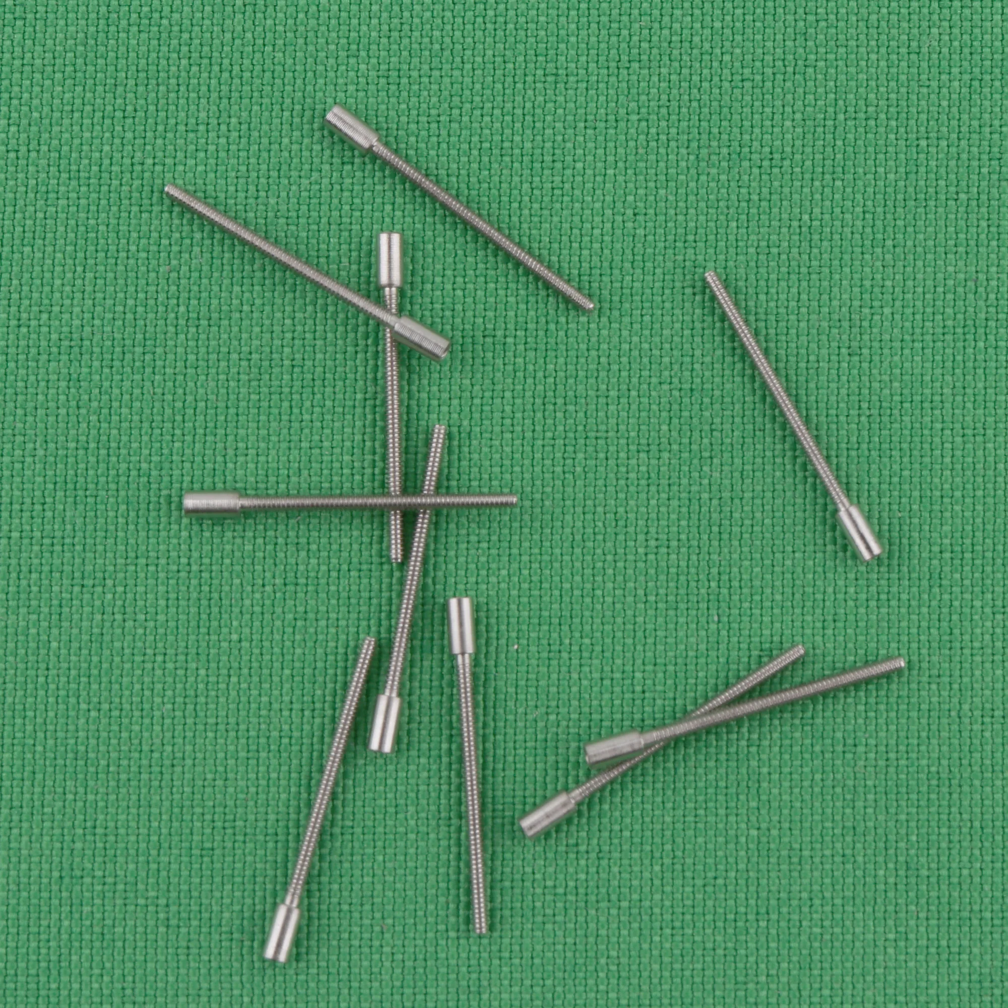 Assista Movimento Long Stem, Lengthening Make, Aço, 0.9mm, 0.7mm, 10pcs