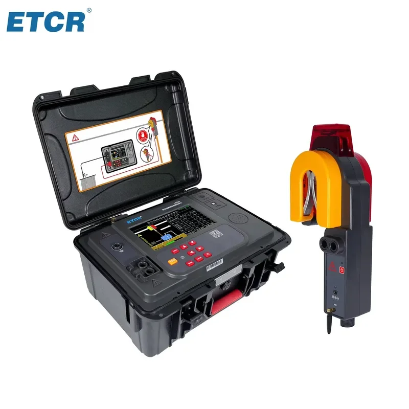 Overhead line earth fault tester 8000V grounding fault of transmission line with bluetooth communication function