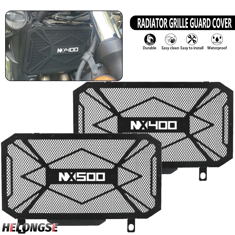 

For HONDA NX400 NX500 NX 500 400 2025 2024 2023 NX400/500 Motorcycle Accessories Radiator Grille Guard Protector Radiator Cover