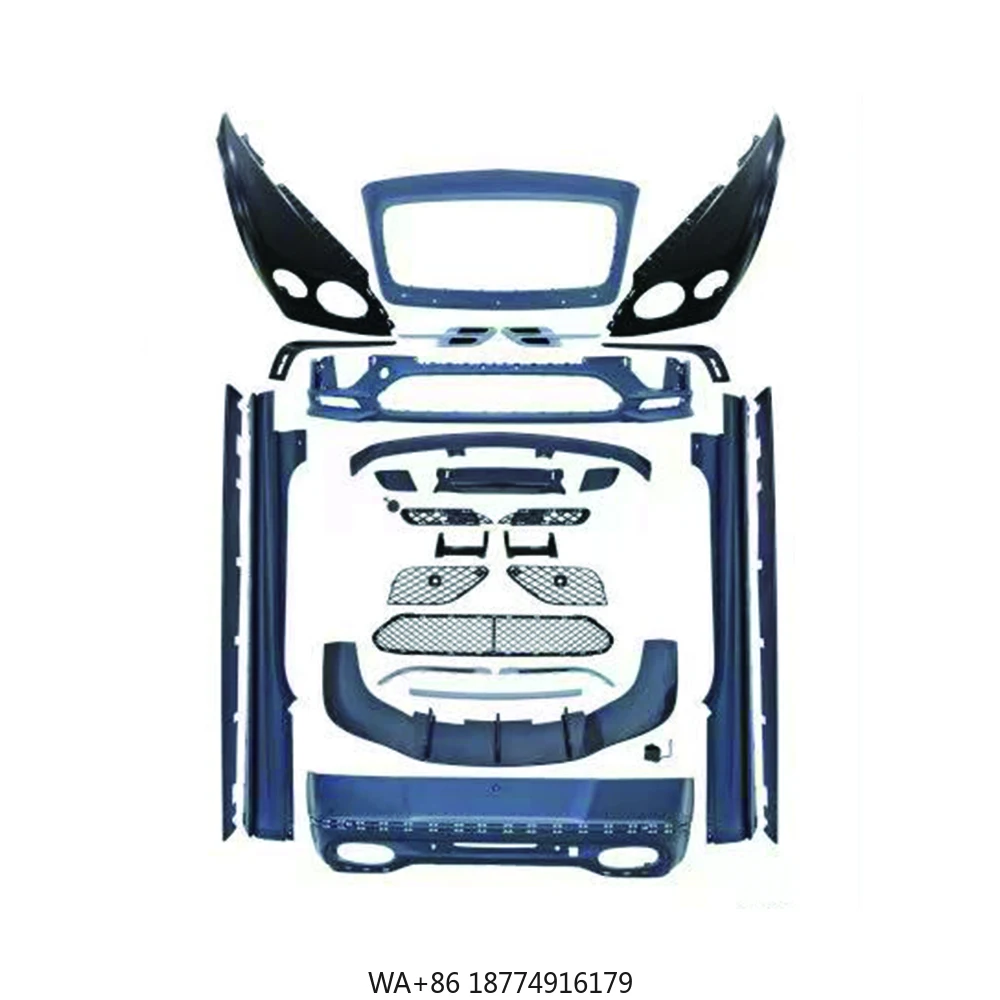 

Premium Custom PP+Metal Material Body Kit for 2012-2015 Continental GT to 2016-2019 Supersport Upgrade