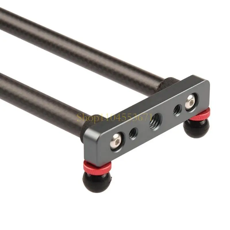 Best Seller 40cm Mini Carbon Fiber Rods Table Top Video Camera Slider for Smartphones,phones, Dslr Cameras, Camcorder, Home