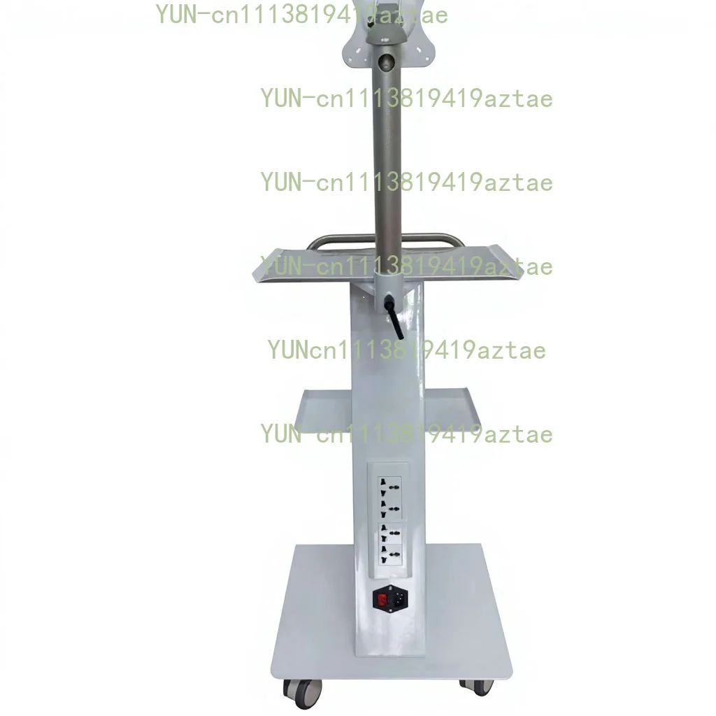 Dental Scanner Mobile Cart, Multifunctional Instrument Rolling Trolley, Placement Table for Clinic and Beauty Salon