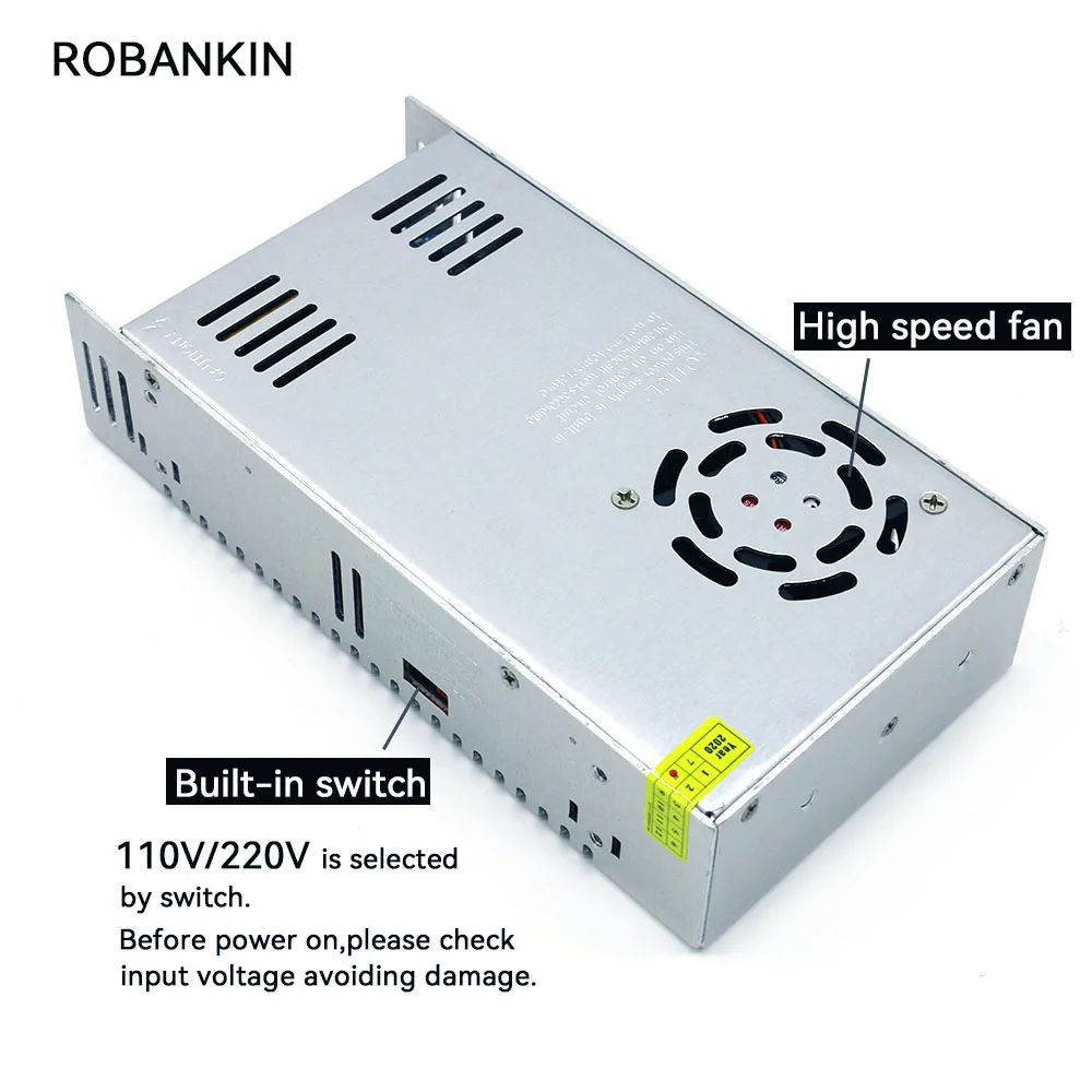 Imagem -06 - Transformador de Fonte de Alimentação ac para d dc 12v 24v 36v 48v 400w 500w 600w 800w 1000w 110v 220v