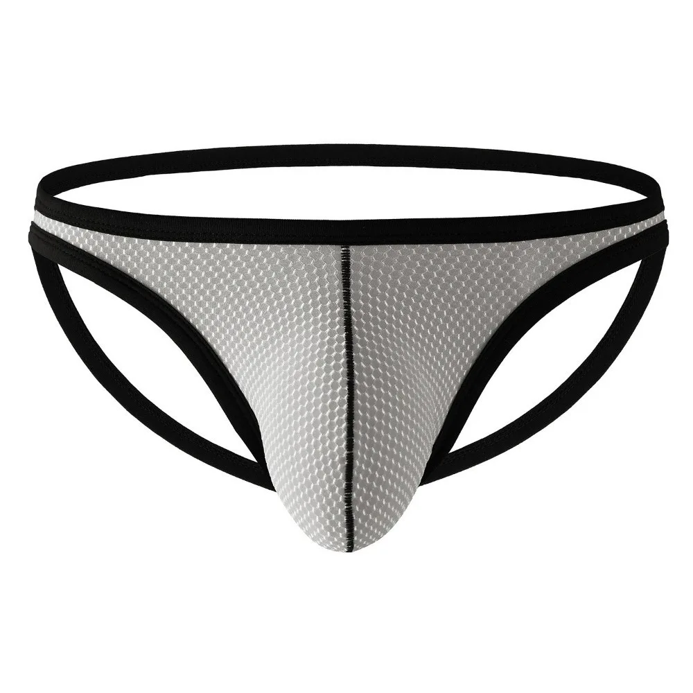 Patchwork Thin Belt Thong Briefs Low Waist Lingerie Pouch Briefs T-back Bikini Panties Swim Bikini