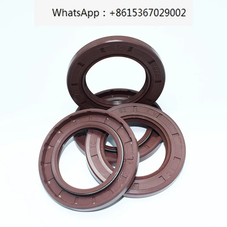 

10PCS NAK fluorine rubber skeleton oil seal Daquan oil seal seal ring high temperature corrosion resistance wear resistance