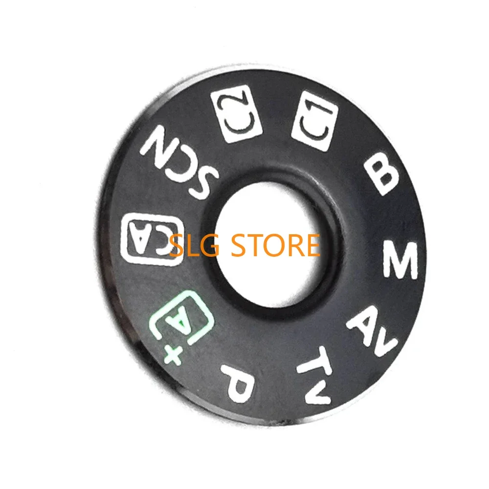 Neue Top-Funktions-Wählmodus-Taste, Etikettenplatte, Schnittstellenkappe für Canon EOS 6D + Klebeband