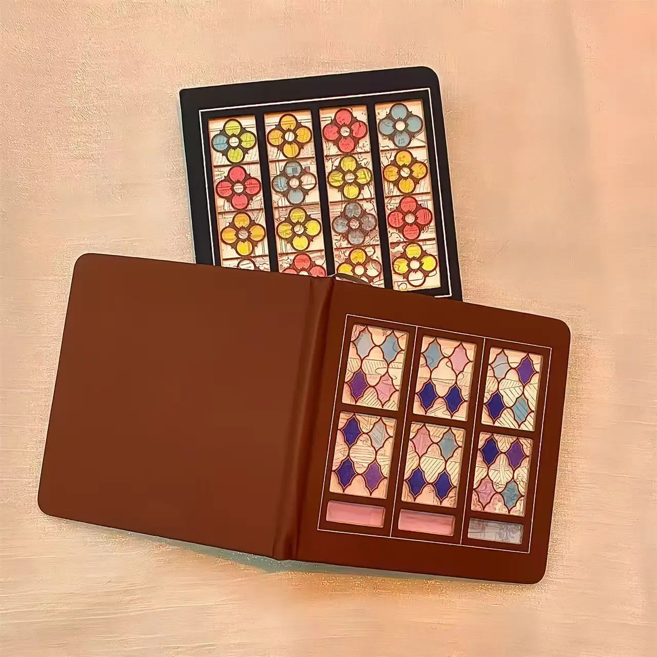 Featured Creativity Flower Window Light and Shadow Notebook Mandarin Duck Hall Merchandise Blank Handbook Souvenir Gift Diary