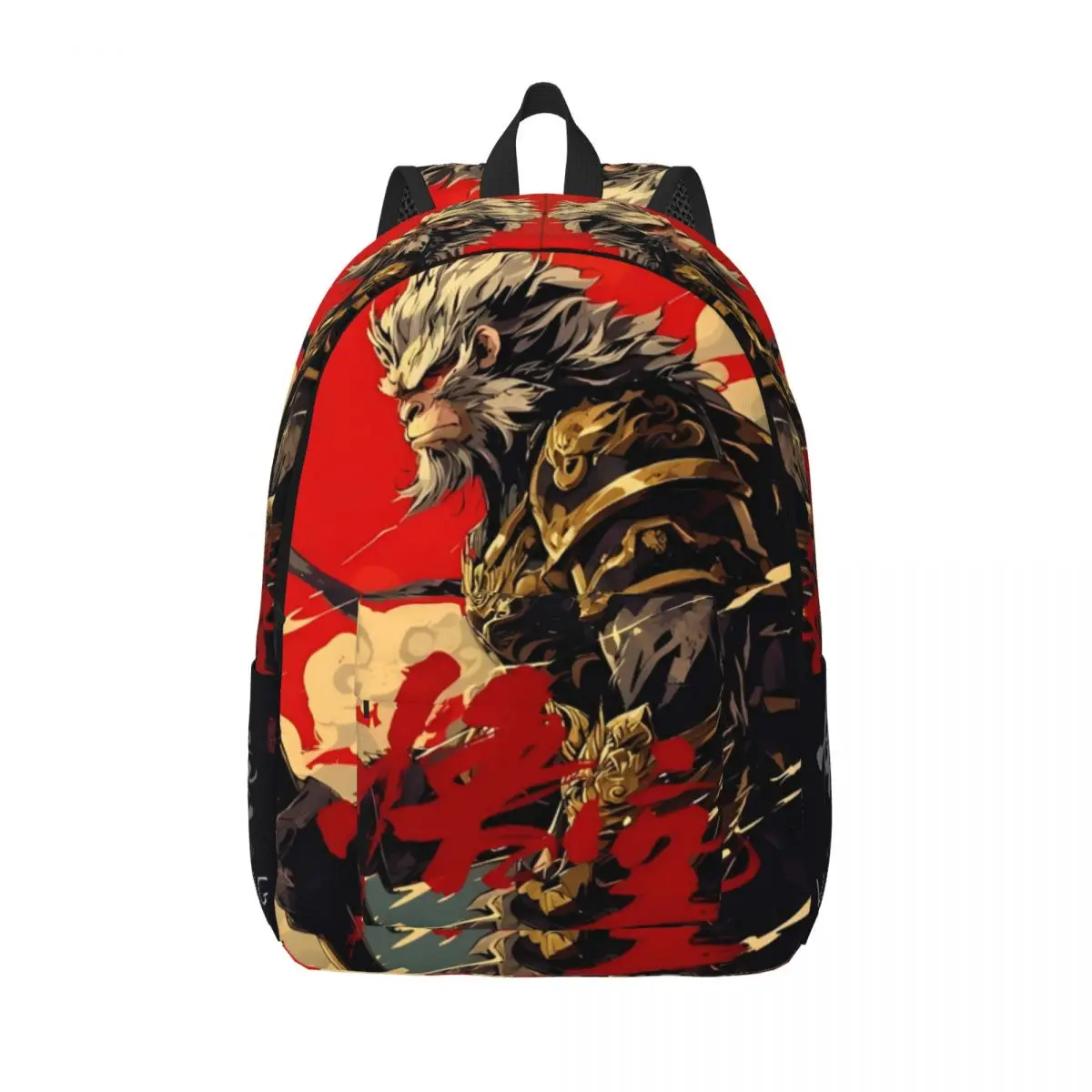 

Black Myth Wukong Monkey King Backpack Men Women High School Business Daypack Game Chinese Laptop Computer Shoulder Bag Pocket