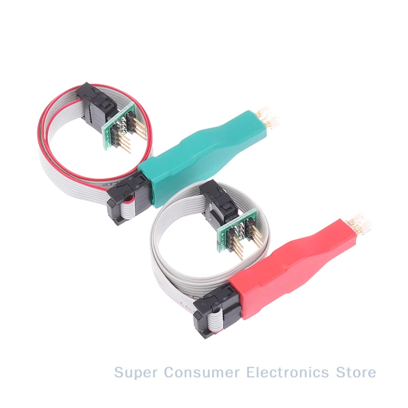 1Pc TSSOP8 MSOP8 PCB Chip Burn-in Test Fixture Probe Pogo Pin Flash Download Programming Burn-In Cable