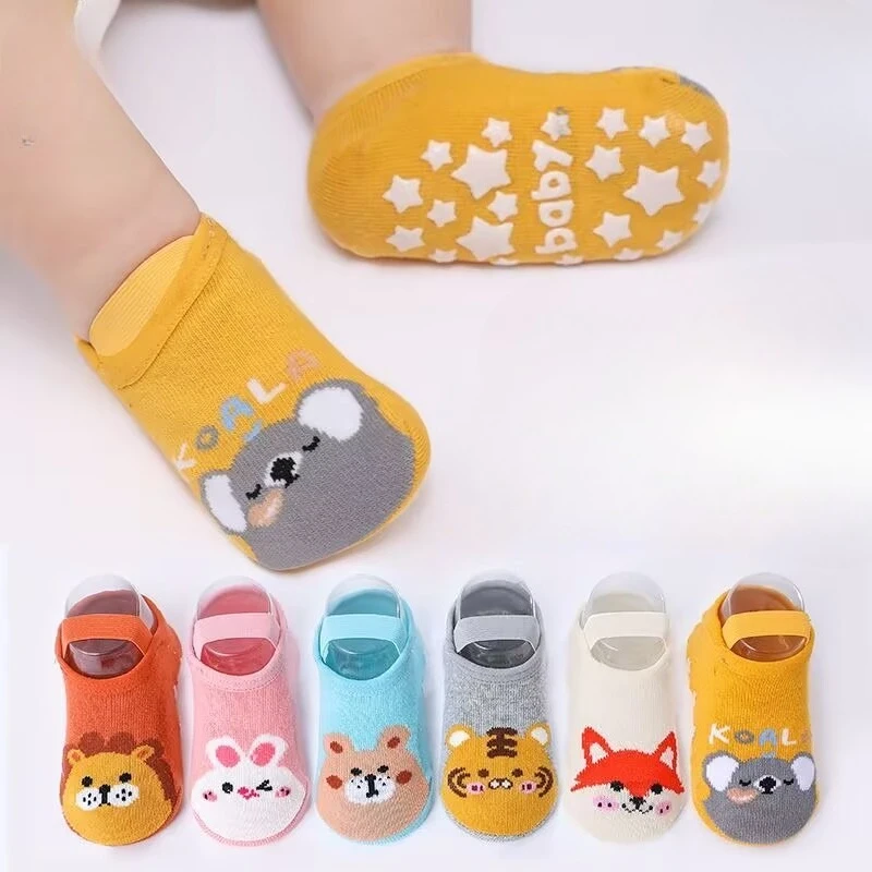 

Children Ankle Socks Boys Girls Trampoline Socks Cotton Soft Baby Comfortable Boat Sock Kids Floor Sport Clothing Accessories