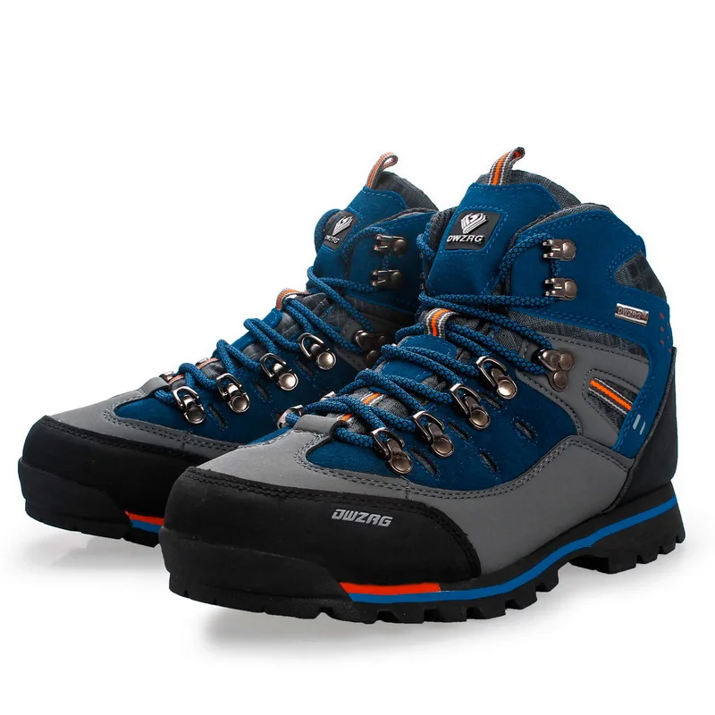 2026 New Trend Hiking Shoes Men High Top Designer Mountaineering Boots Man Anti Slip Outdoor Walking Shoes Brand Hunting Shoe