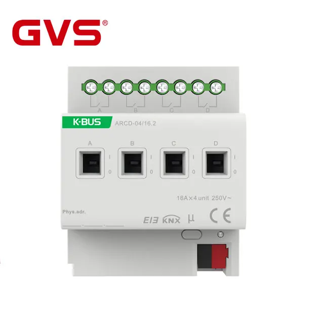 KNX Smart Home Villa Hotels Building Automatic System New Series GVS KNX Smart Control Panel