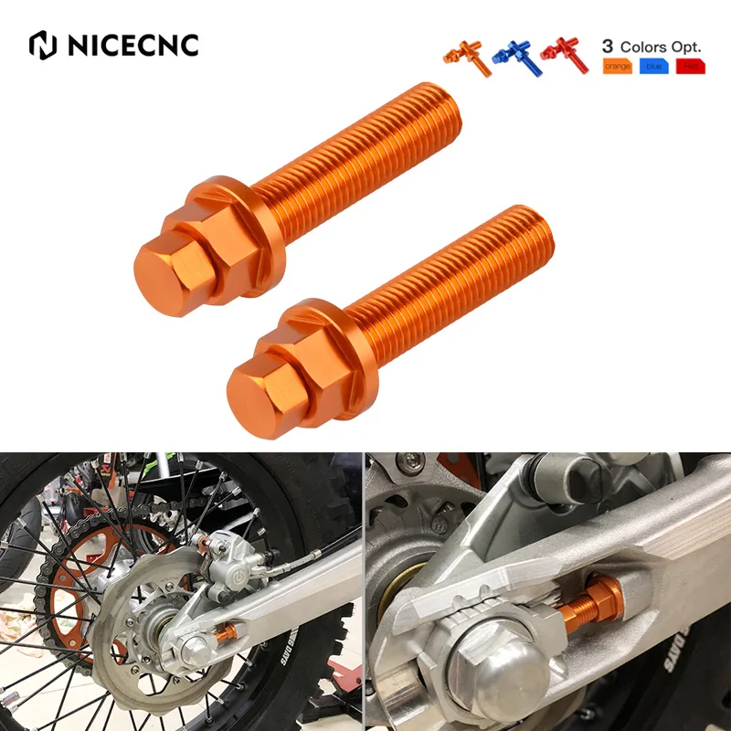 

Rear Axle Blocks Chain Adjuster Bolt For KTM 690 SMC R 690 790 890 950 990 1090 1190 1290 ADVENTURE DUKE ENDURO SMC R 2004-2023