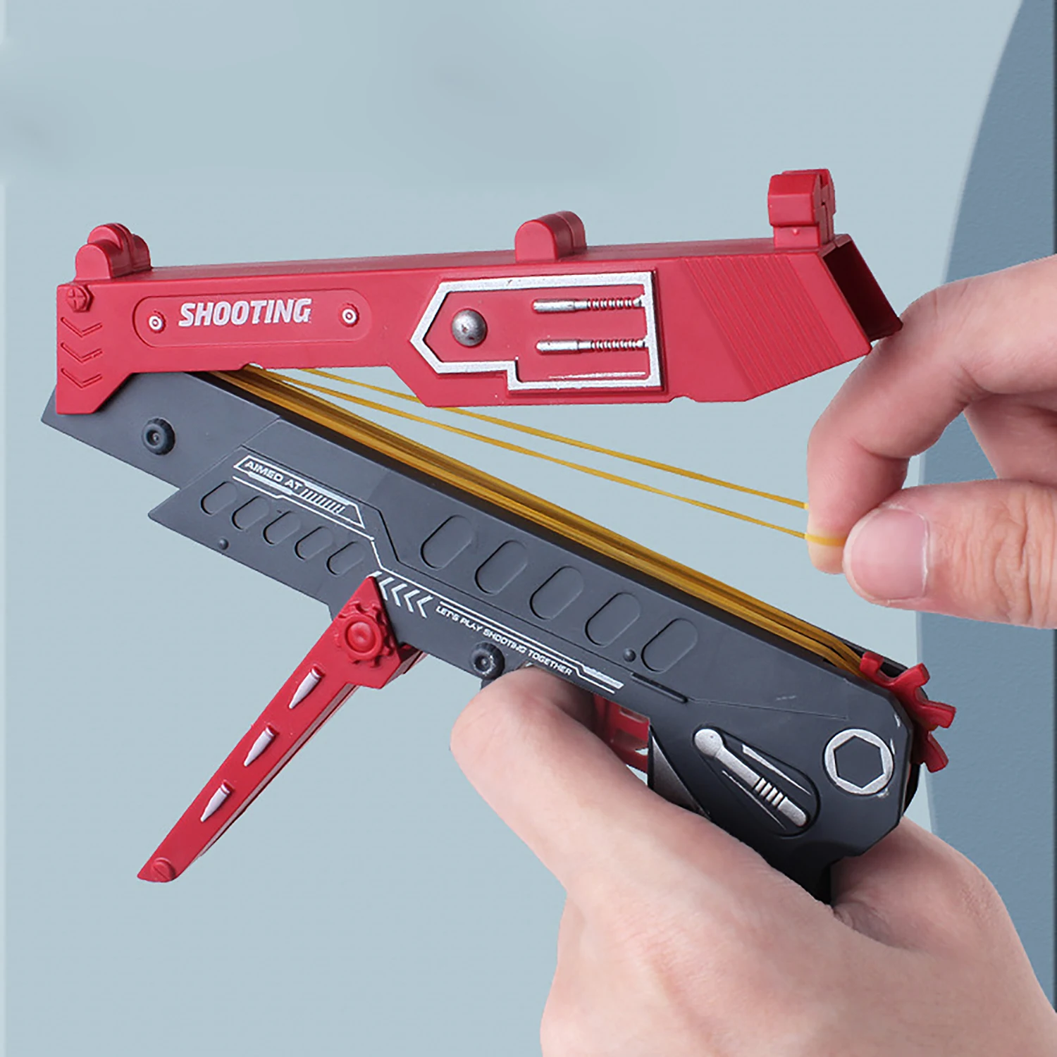 لعبة مسدس الشريط المطاطي المطاطي، مسدس لعبة الرماية التنافسية، مسدس شريط مطاطي