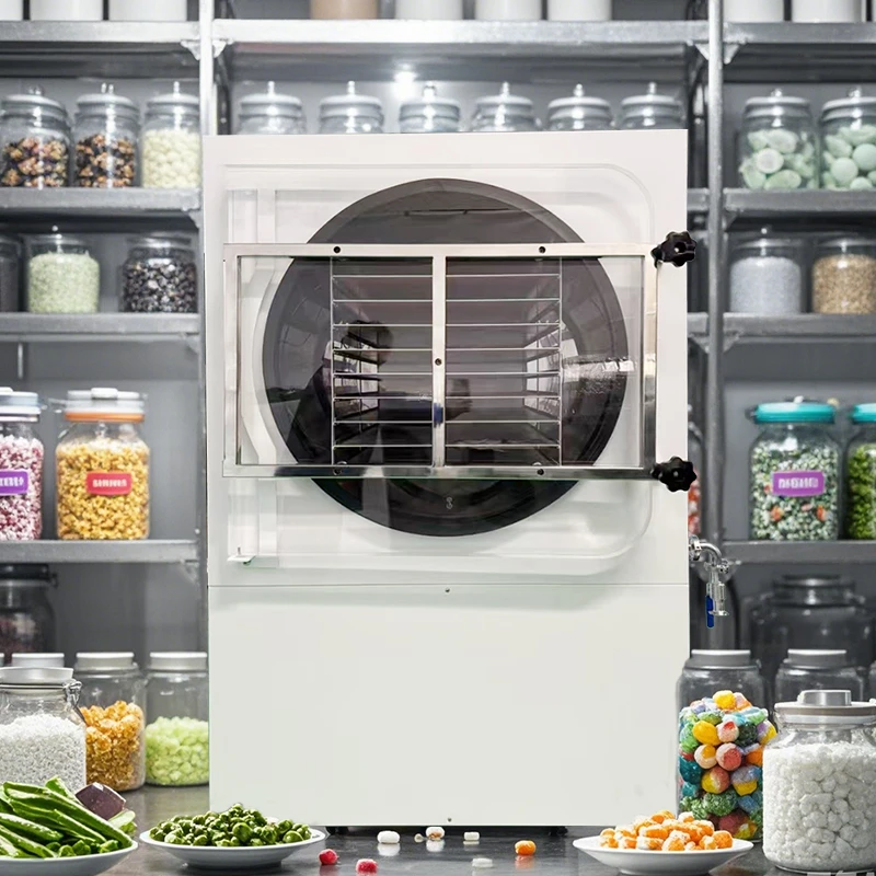 Professional Home/Commercial Use Super Large Capacity HFD-50 5M2 Food Fruit Freezing Freeze Dryer Machine Strawberry